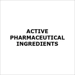 Active Pharmaceutical Ingredients