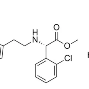 Methyl (2S)-2-(2-Chlorophenyl)-2-[2-(thiophen-2-yl)ethylamino]acetate Hydrochloride [CAS No. : 141109-19-5]