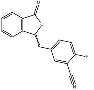 2-Fluoro-5-[(3-oxo-1(3H)-isobenzofuranylidene)methyl]-benzonitrile [CAS No. 763114-25-6]