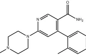6-(4-Methylpiperazin-1-yl)-4-(2-methylphenyl)nicotinamide [CAS No. 342417-01-0]