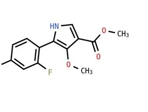 Methyl 5-(2, 4-difluorophenyl)-4-methoxy-1H-pyrrole-3-carboxylate [CAS No. 1902955-29-6]