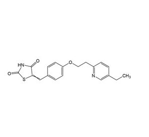 5-(4-(2-(5-Ethylpyridin-2-yl)ethoxy)benzylidene)thiazolidine-2,4-dione [CAS No. 144809-28-9]